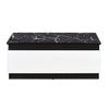Nilkamal Vegas Marble Pattern Top Center Table (Black / White)