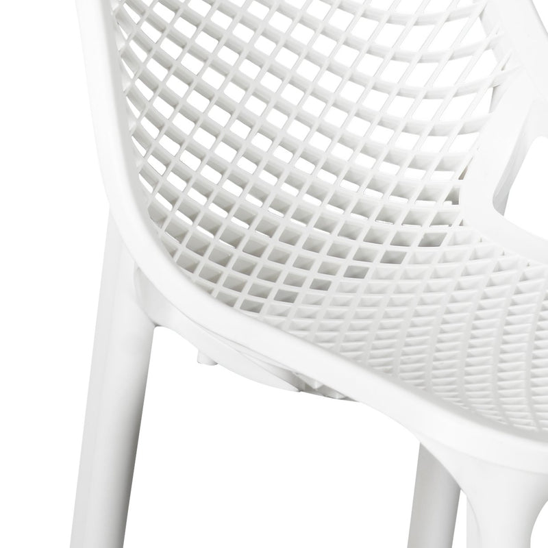 Nilkamal Vento Chair Milky White Nilkamal Furniture