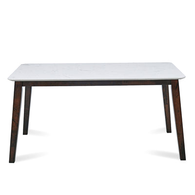 Nilkamal Venus 6 Seater Dining Set with Bench (Milan Walnut)