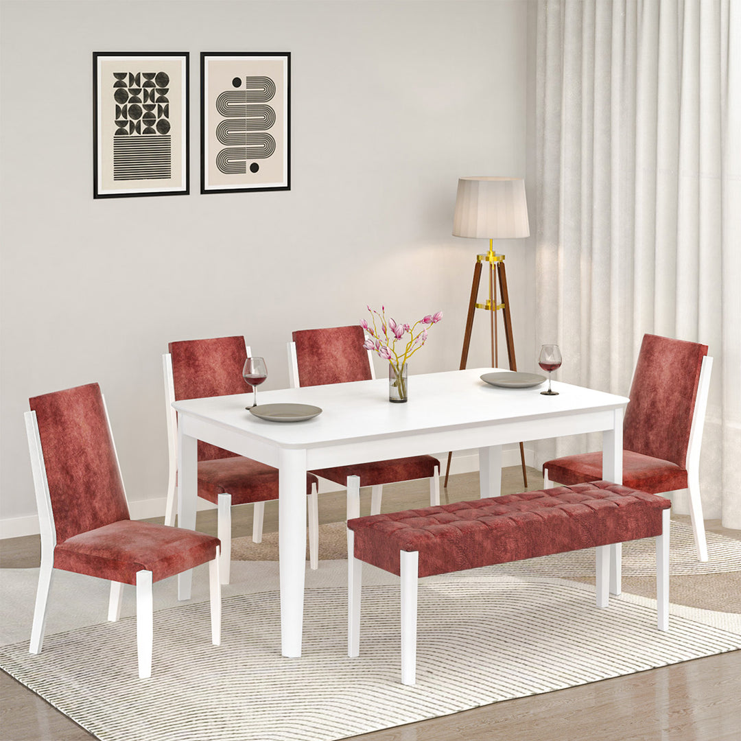 Table Nilkamal White Chairs Buy Nilkamal Vera Solid Wood Seater
