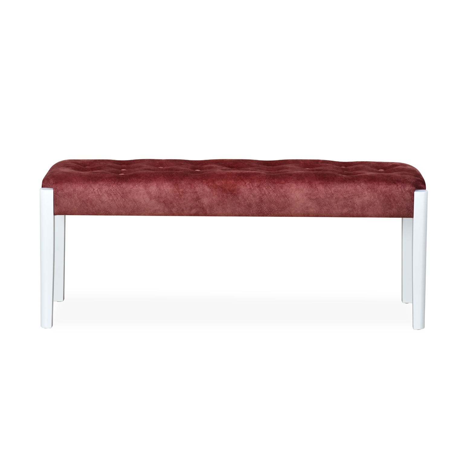 Nilkamal Vera Solid Wood 6 Seater Dining Set with Bench (White)