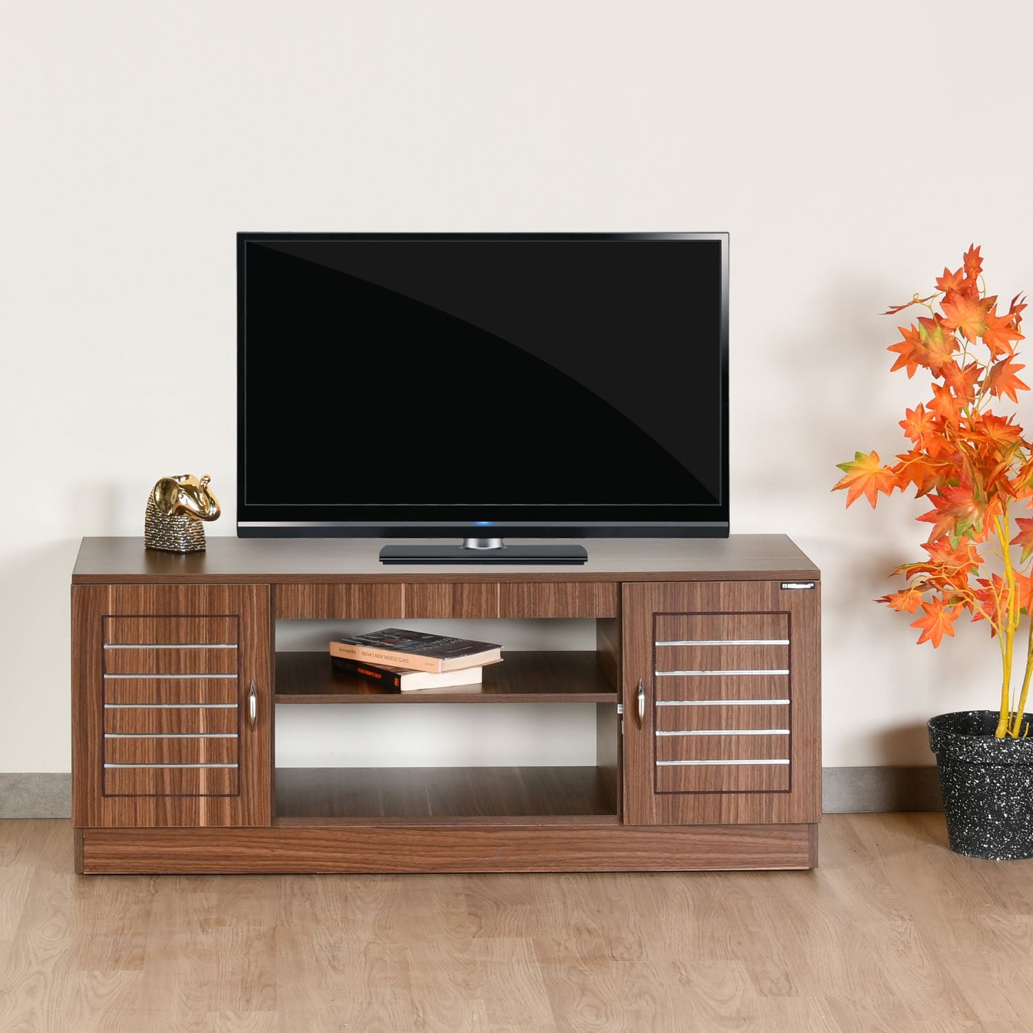 Nilkamal Vita TV Cabinet (Walnut)