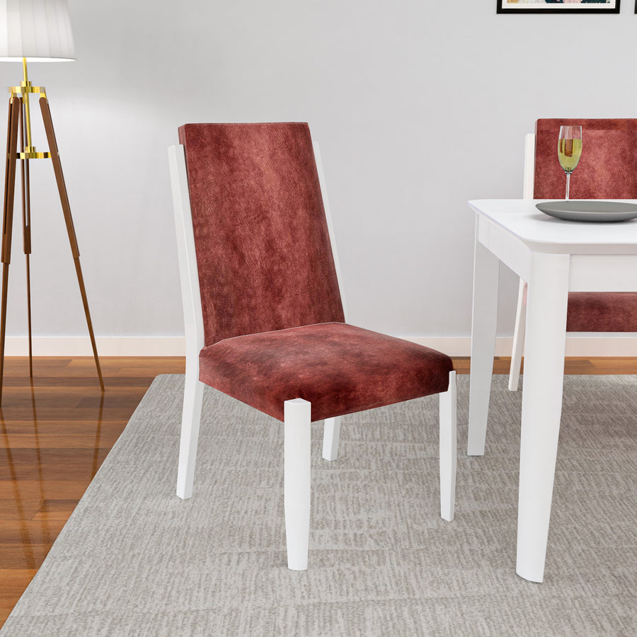 Nilkamal Vera Solid Wood Dining Chair (White)