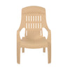 Nilkamal Weekender Plastic Arm Chair (Biscuit)