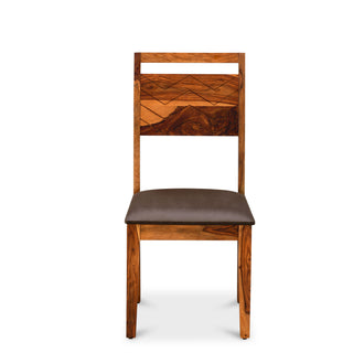 Nilkamal Wonder Solid Wood Dining Chair (Honey)