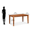 Nilkamal Wonder Solid Wood Dining Table (Honey)
