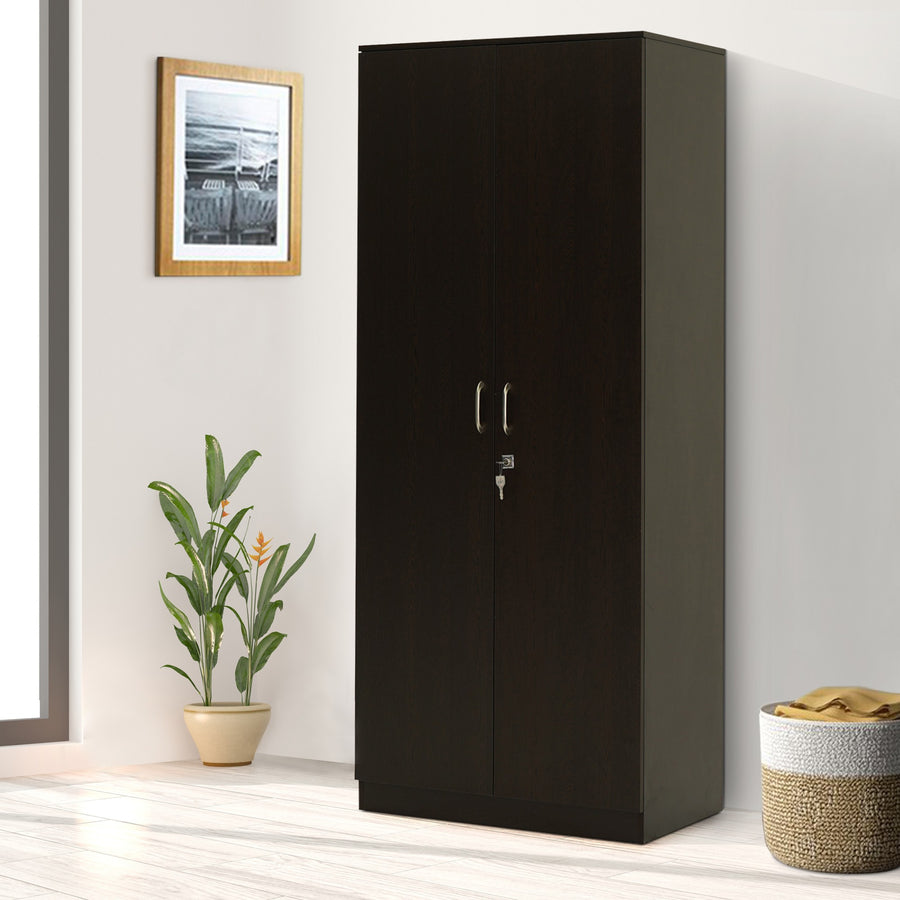 Nilkamal Willy 2 Door Wardrobe (Wenge)
