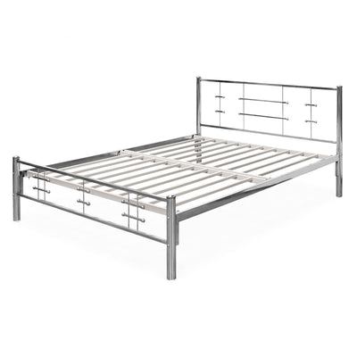 Metal double cot shop price