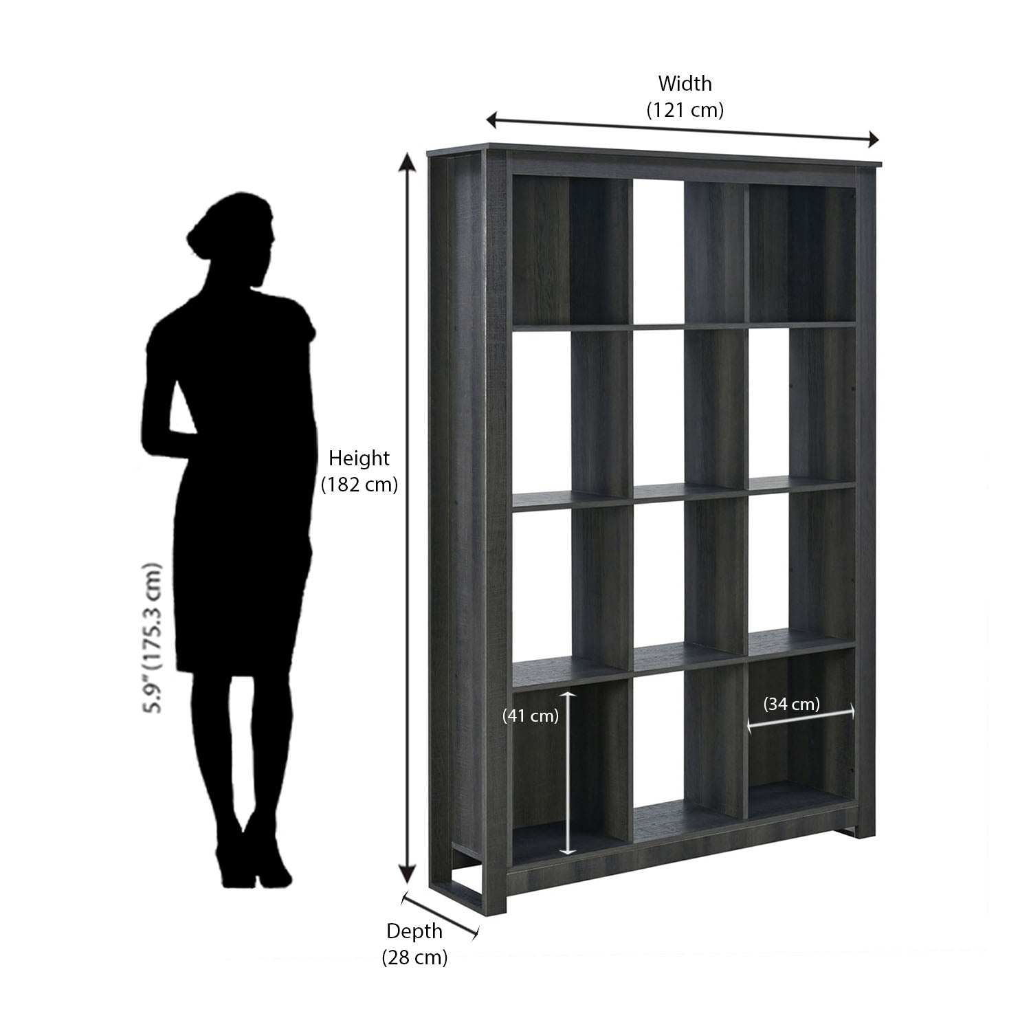 Nilkamal Zeus Book Case