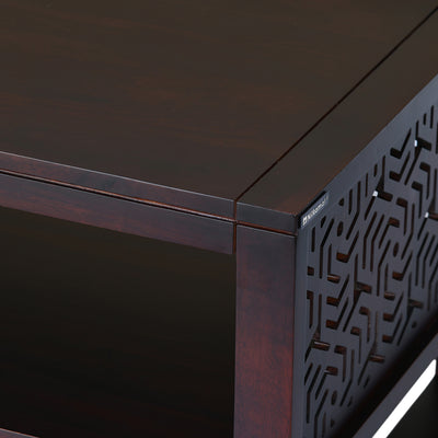 Nilkamal Zoolu Solid Wood Coffee Table (Mahogany)