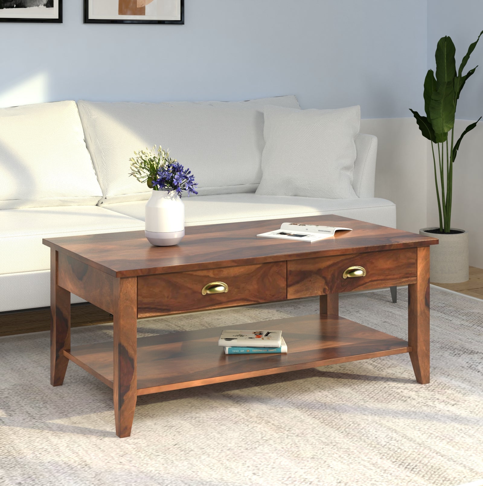 Nilkamal Zanus Coffee Table (Walnut)
