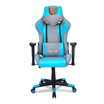 Buy Nilkamal Athena Gaming Chair Gray Turquoise dual tone Online