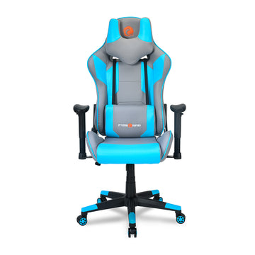 Buy Nilkamal Athena Gaming Chair Gray Turquoise dual tone Online