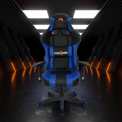 Nilkamal Fyrebird Bosco Gaming Chair (Black / Blue)
