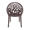 Nilkamal PP Crystal Chair (Brown)