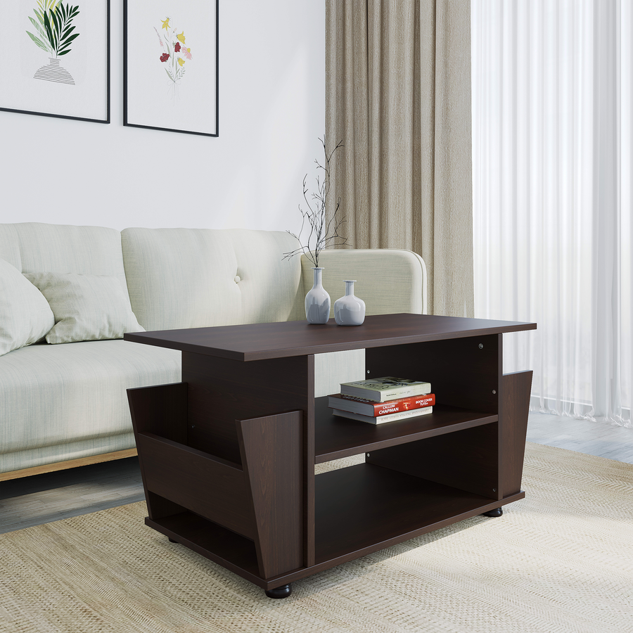 Nilkamal Morley Coffee Table (Walnut)