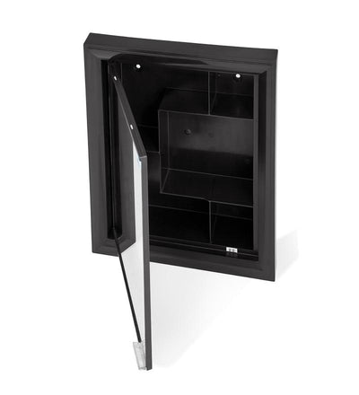 Nilkamal Gem Mirror Cabinet (Black)