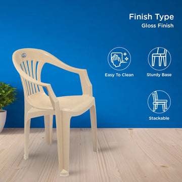 Nilkamal CHR2101 Plastic Arm Chair