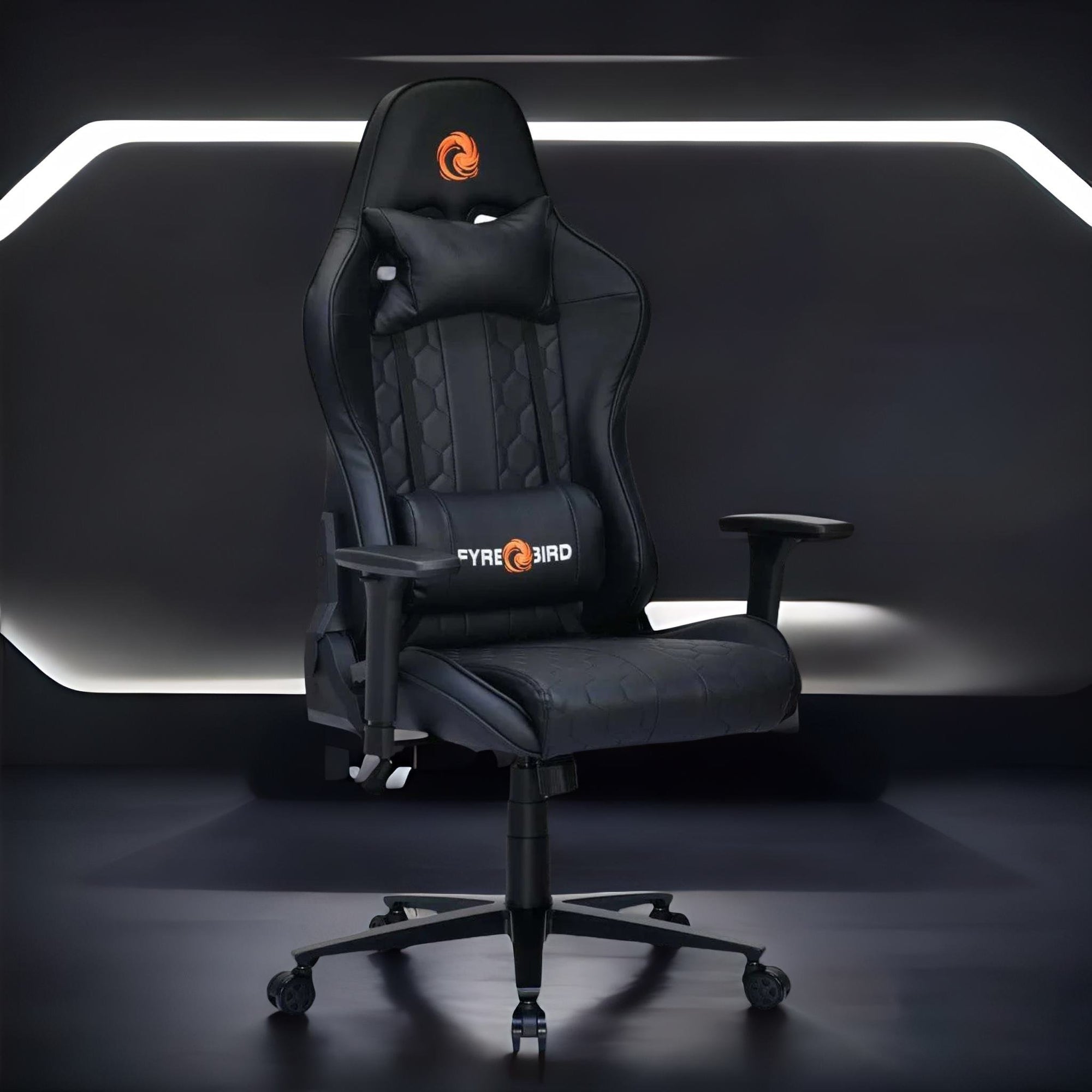 Nilkamal Fyrebird Canophy Gaming Chair (Black)