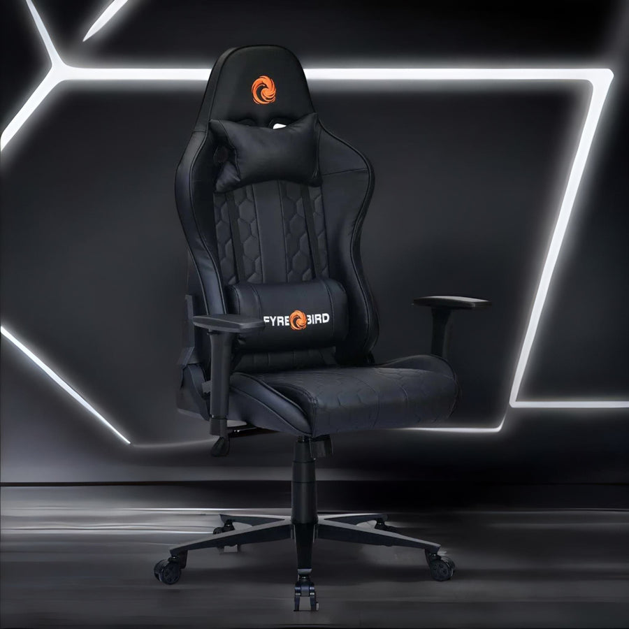 Nilkamal Fyrebird Canophy Gaming Chair (Black)