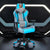 Nilkamal Fyrebird Athena Gaming Chair (Grey/Turquoise)