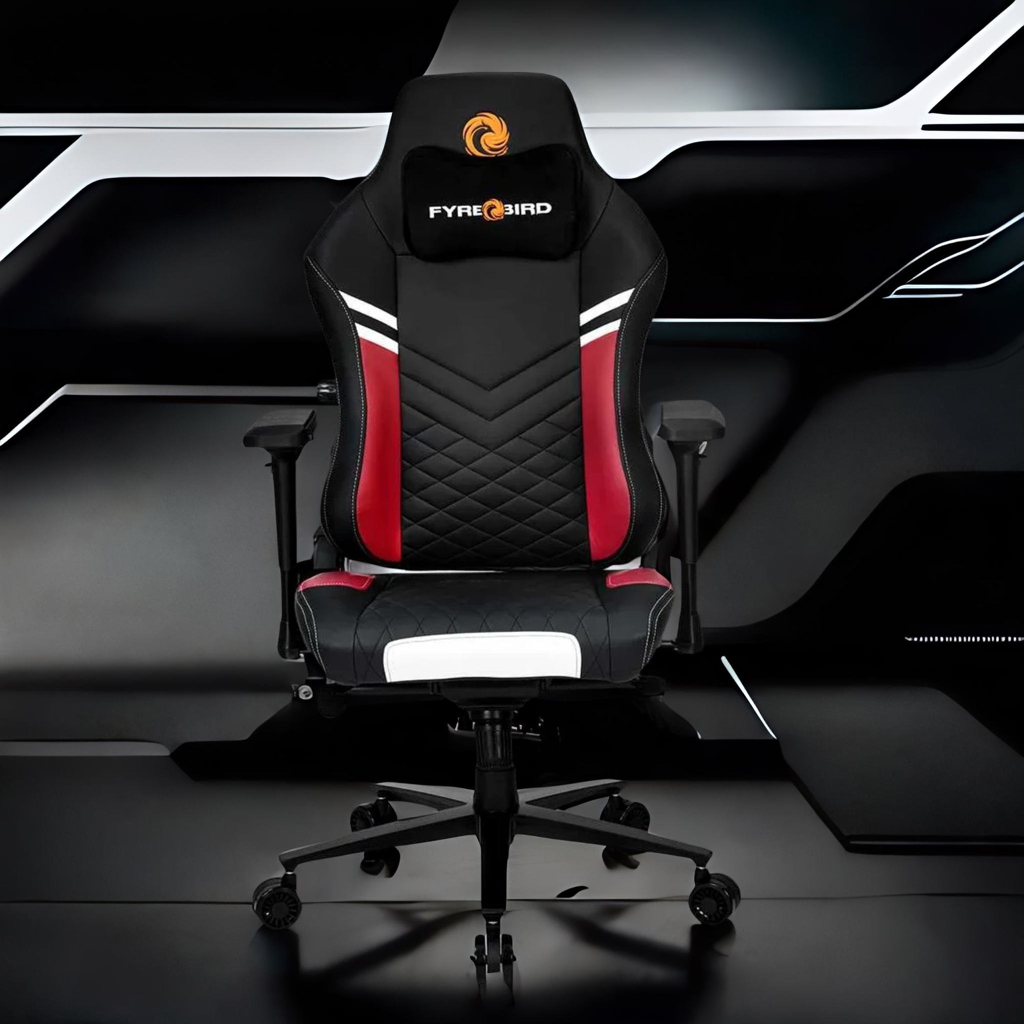 Nilkamal Fyrebird Vaden Gaming Chair (Black / Red)
