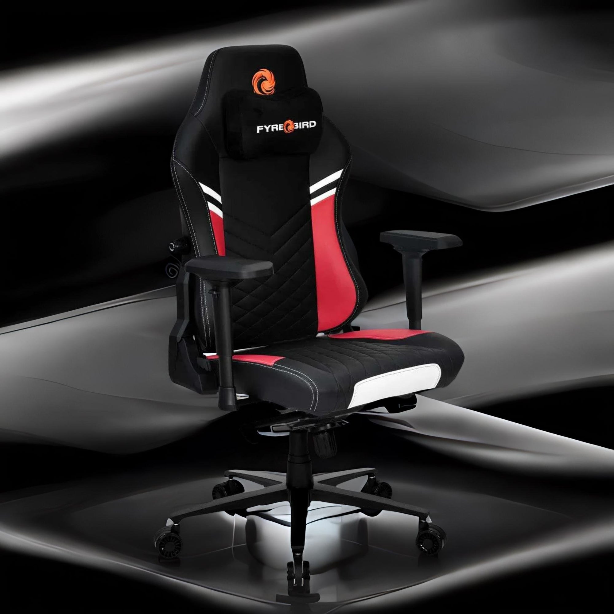 Nilkamal Fyrebird Vaden Gaming Chair (Black / Red)