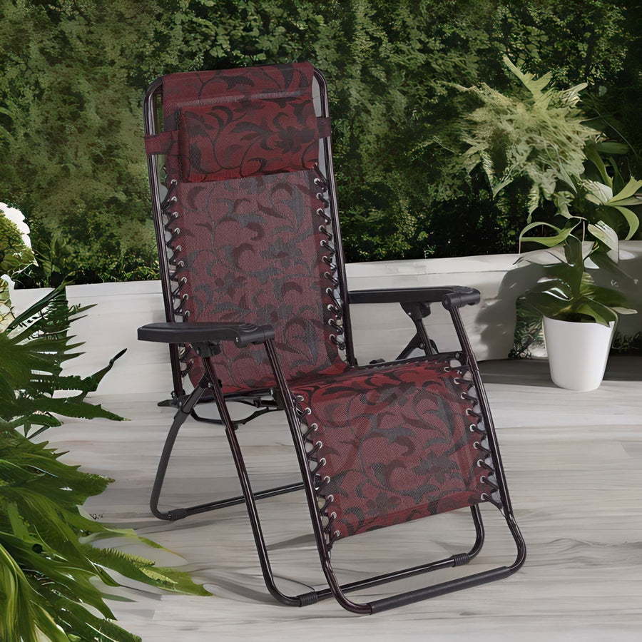 Nilkamal Frolic Easy Chair (Purple / Red)