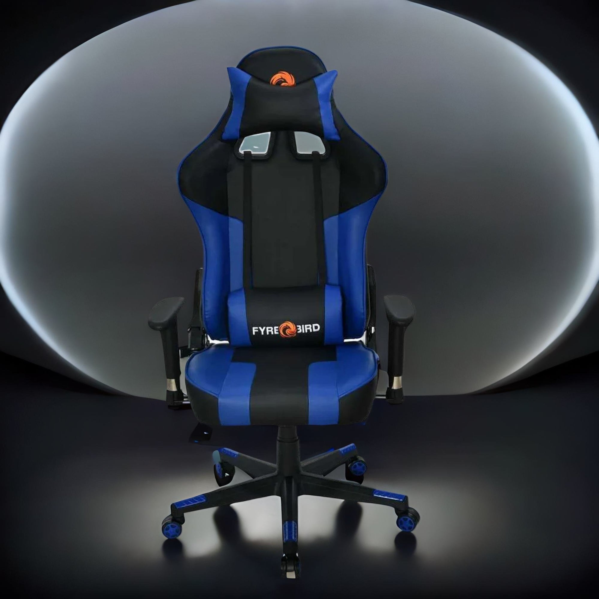 Nilkamal Fyrebird Bosco Gaming Chair (Black / Blue)