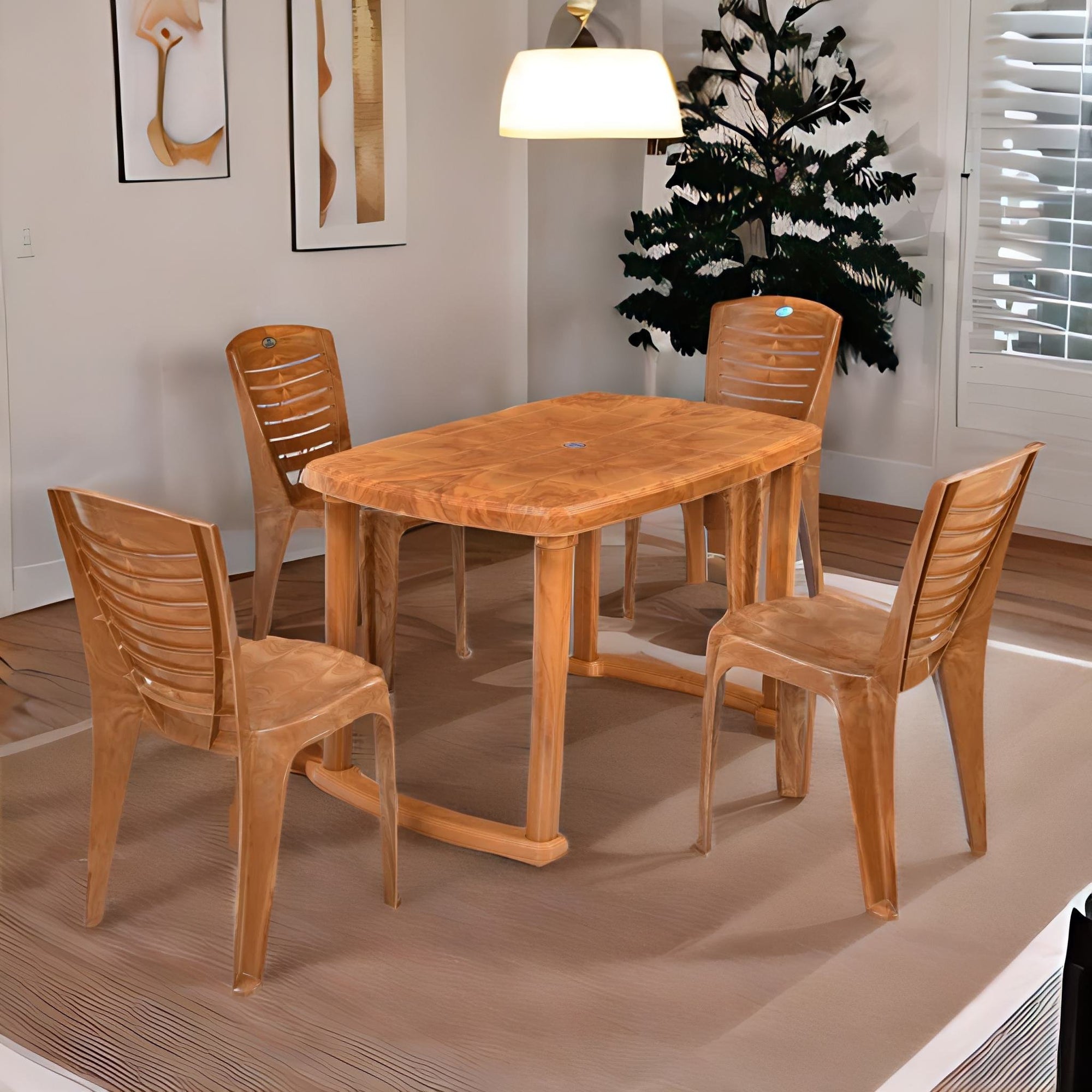 Nilkamal Mega 4 Seater Dining Set
