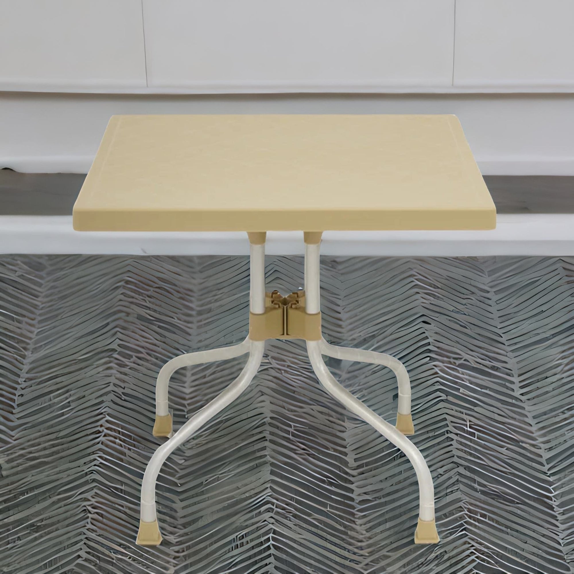 Nilkamal Orchid 4 Seater Plastic Dining Table