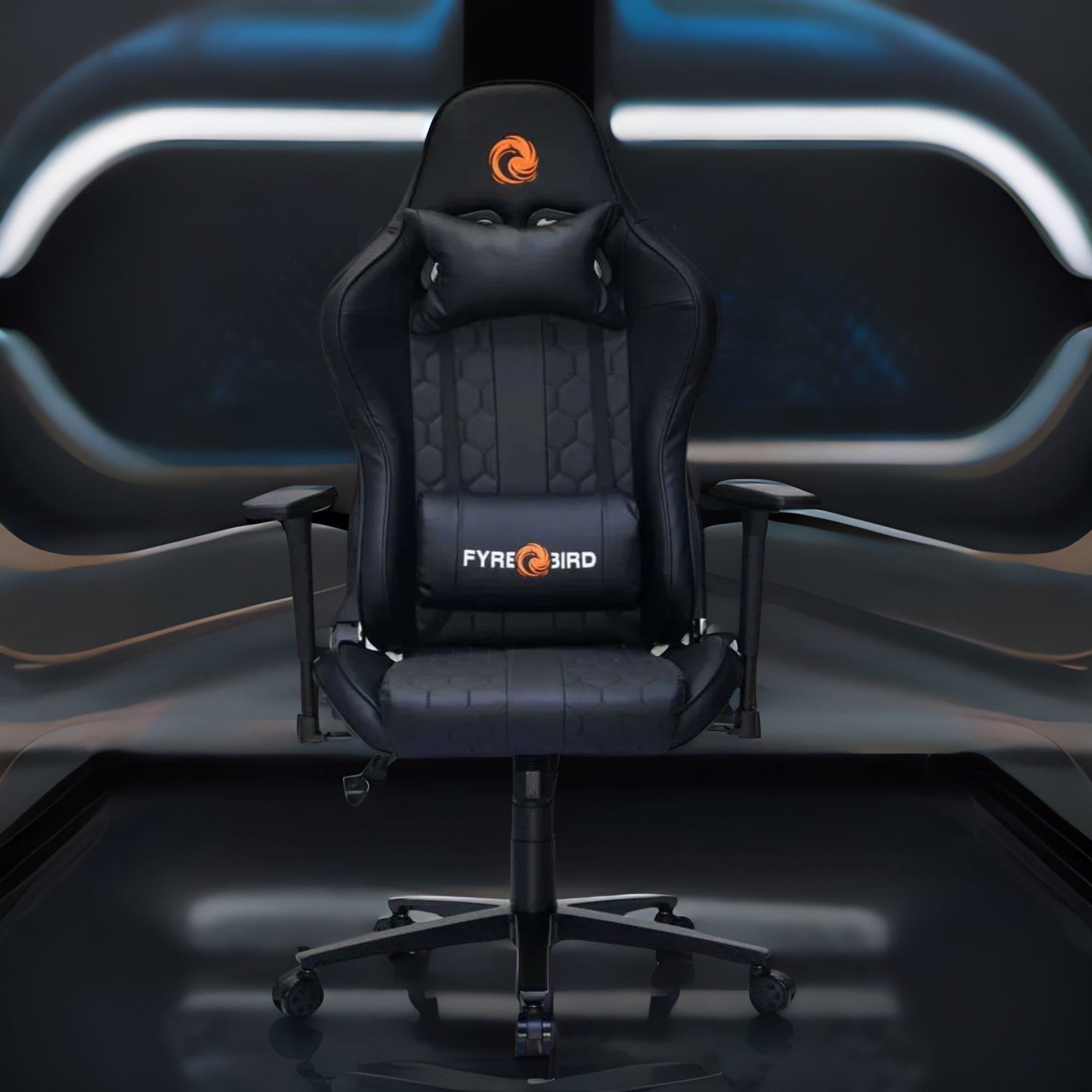 Nilkamal Fyrebird Canophy Gaming Chair (Black)
