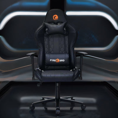 Nilkamal Fyrebird Canophy Gaming Chair (Black)