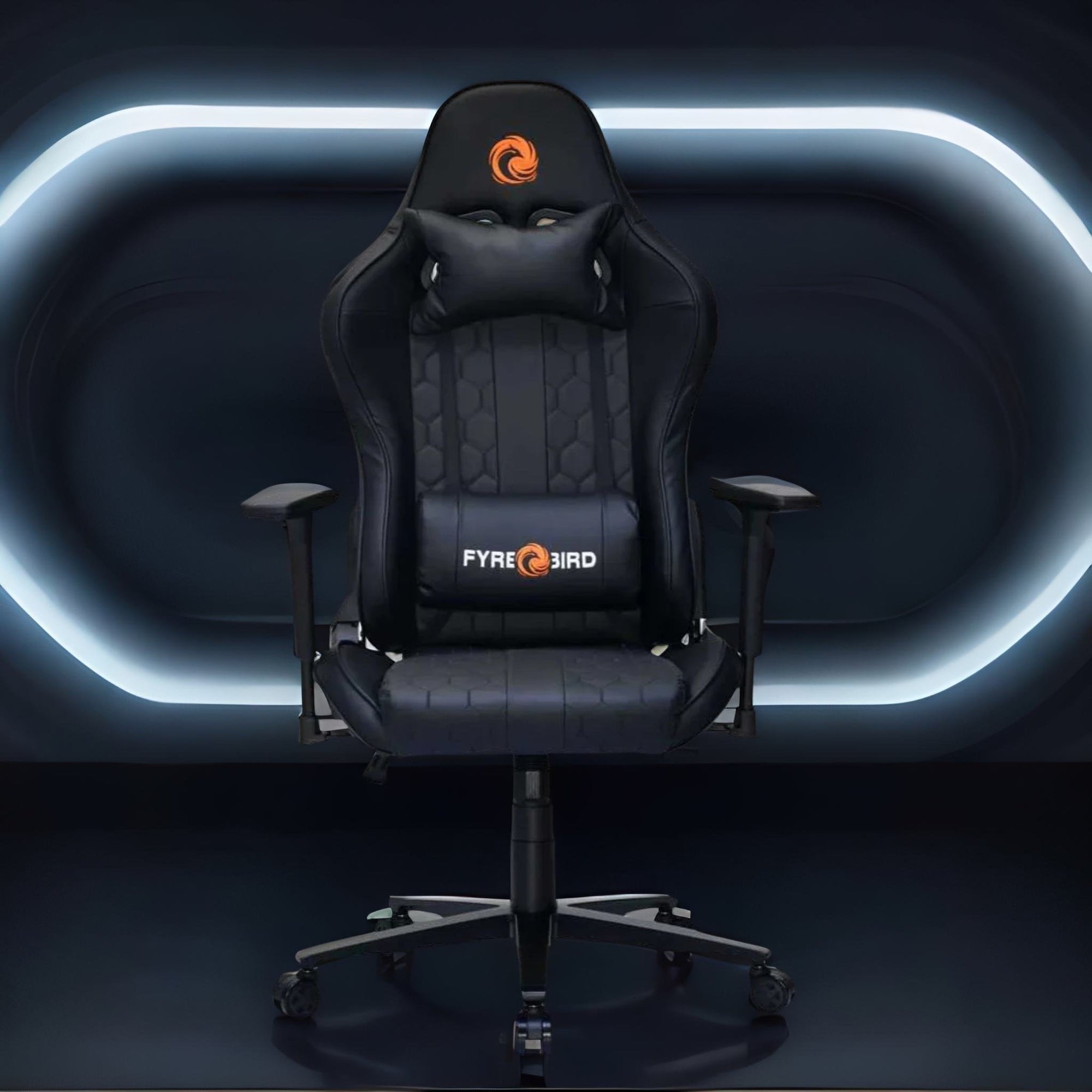 Nilkamal Fyrebird Canophy Gaming Chair (Black)