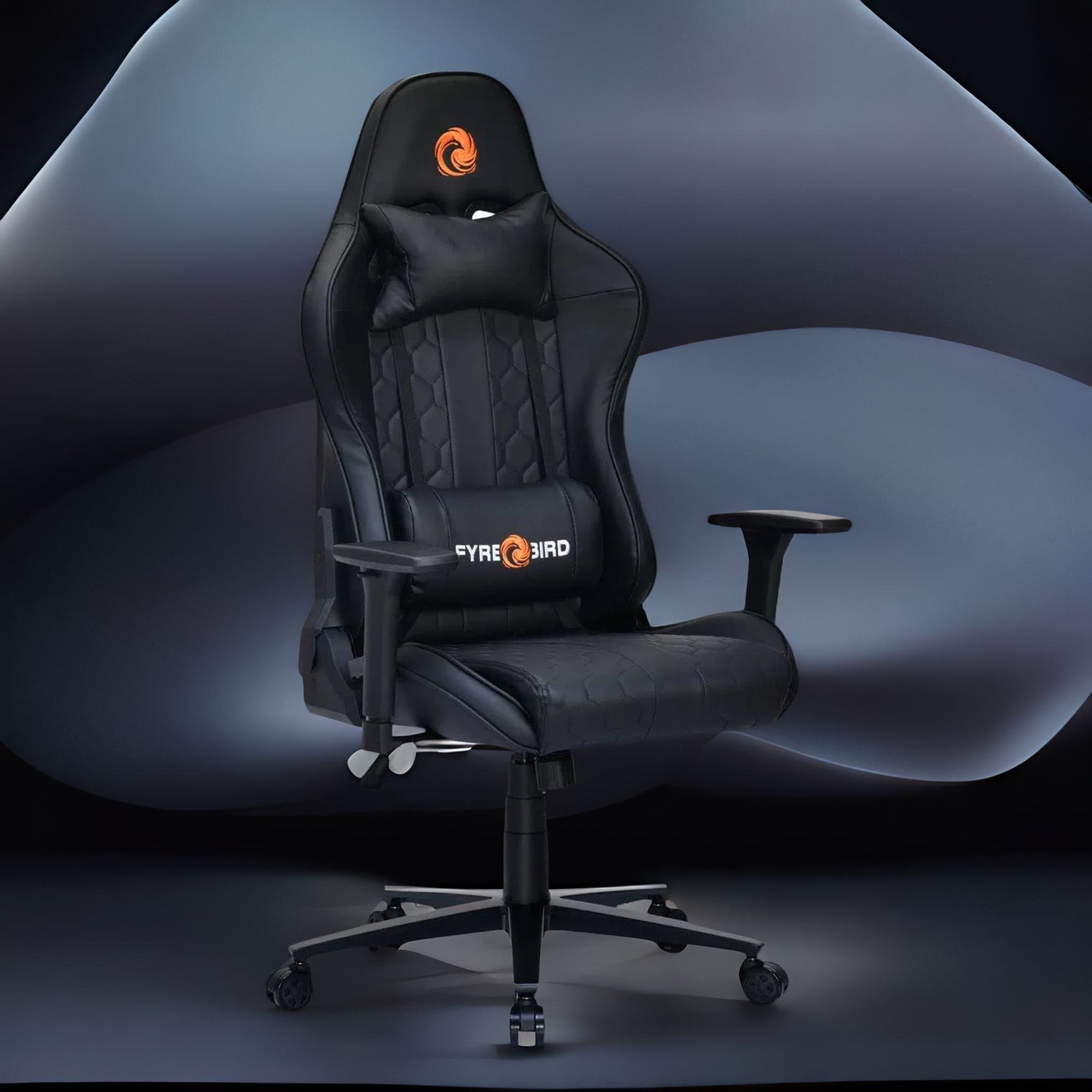 Nilkamal Fyrebird Canophy Gaming Chair (Black)