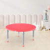 Nilkamal Orange Poppy Red Activity Desk (Circle)
